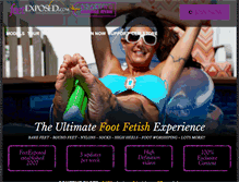 Tablet Screenshot of feetexposed.com
